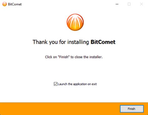 Bitcomet ダウンロードしたら自動で終了
